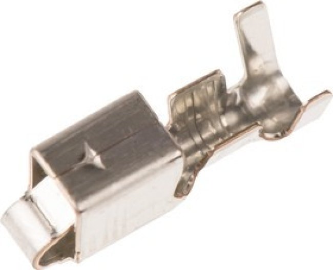 BVH-21T-P1.1, NV, VB, VH Series Female Crimp Terminal, 22AWG Min, 18AWG Max BVH-21T-P1.1, NV, VB, VH Series Female Crimp Terminal, 22AWG Min, 18AWG Max