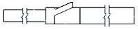 87116-2, AMPMODU MOD I Series Keying Plug 87116-2, AMPMODU MOD I Series Keying Plug