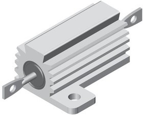 RE60G4700C02, Wirewound Resistors - Chassis Mount 5watts 470ohms 1% Inductive