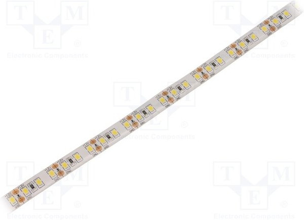 HH-S120F010-2835-12 CW WHITE PCB IP65A, Лента LED, белый холодный, 2835, 12В, LED/м: 120, 10мм, белая PCB