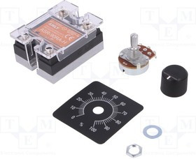 ASR-90RA-H, Реле: полупроводниковое, Rвх: 0-1МОм, 90А, 48-480ВAC, Серия: ASR