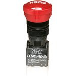 ADA16E6-R22-C10R, Кнопка c фиксацией 250В/5А ADA16E6-R22-C10R, Кнопка c фиксацией 250В/5А