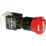 ADA16E6-R22-C10R, Кнопка c фиксацией 250В/5А ADA16E6-R22-C10R, Кнопка c фиксацией 250В/5А