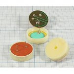 Излучатель звука пьезокерамический без генератора (1~30)В, чёрные, Резонансная 4кГц защита зп 22x 7 Излучатель звука пьезокерамический без генератора (1~30)В, чёрные, Резонансная 4кГц защита зп 22x 7