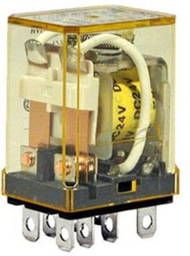 RH2B-ULDC24V, General Purpose Relays Relay Plug-In DPDT 10A 24VDC