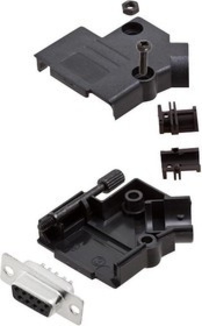 L17D45PK-P-09+L77SDE09S, L17D45PK 9 Way Cable Mount D-sub Connector Socket L17D45PK-P-09+L77SDE09S, L17D45PK 9 Way Cable Mount D-sub Connector Socket