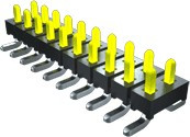 TMM-102-03-S-S, Headers &amp; Wire Housings Low Profile Tiger Eye Header Strips, 2.00 mm Pitch