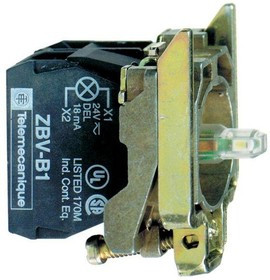 Корпус кнопки 22мм 24V с подсветкой SchE ZB4BW0B31