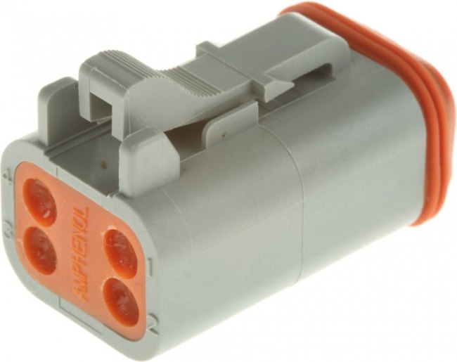 AT06-4S, Automotive Connectors Plug 4 Way AT06-4S, Automotive Connectors Plug 4 Way