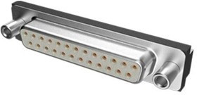 D15S13A4GL00LF, D-Sub Standard Connectors 15P RA SOLDER FEMALE