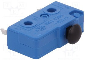 1050.2202, Микропереключатель SNAP ACTION, без рычага, SPDT, 5A/250ВAC