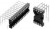 299-43-314-10-001000, IC &amp; Component Sockets 14 POS .3" R/ANGLE