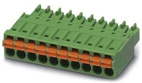 1748095, Pluggable Terminal Blocks 14 Pos 3.81mm pitch Plug 24-16AWG Spring