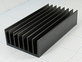 Радиатор охлаждения 150x 80x 36, F44, Al, серый, HS076-150