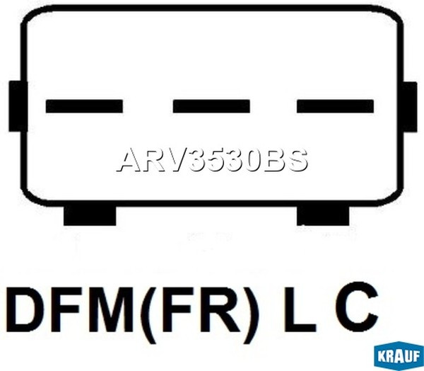 ARV3530BS, Реле напряжения генератора