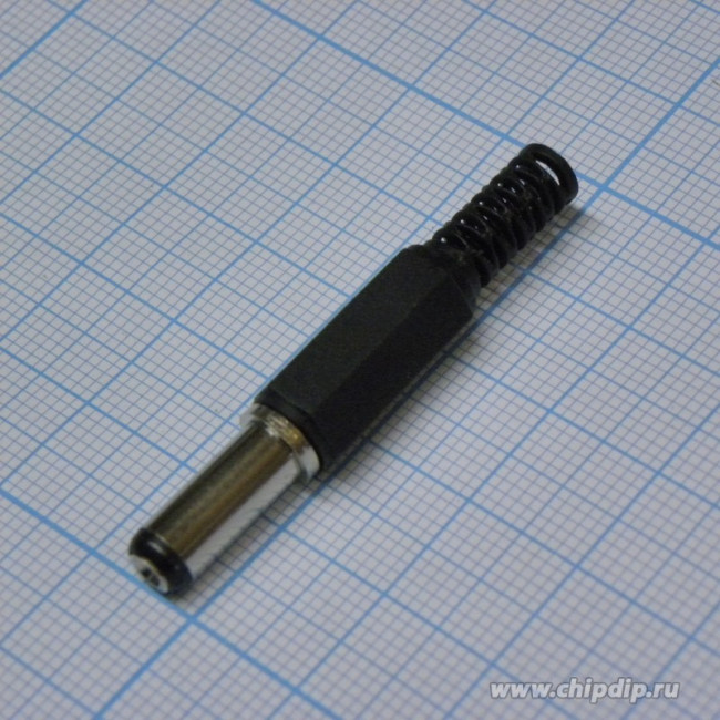 штекер 5.5*2.1 14мм (3028) 2107, Штекер питания устройств