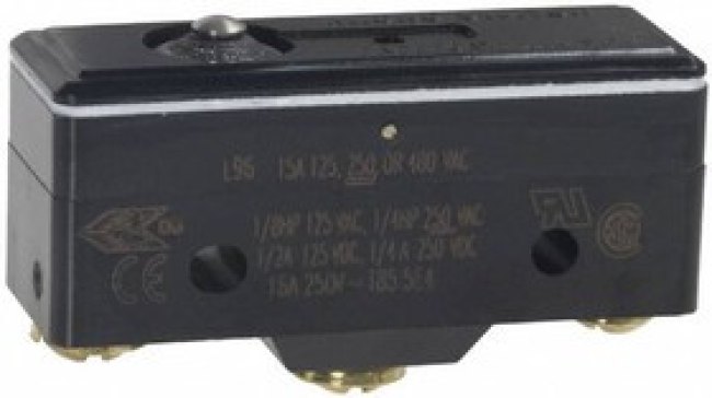 BZ-2R55-A2-S, Микропереключатель SNAP ACTION, без рычага,точное выполнение