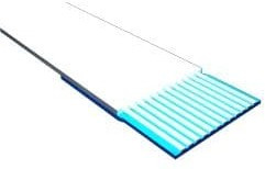 FJH-10-R-24.00-4, FFC / FPC Jumper Cables Flat Flexible Cable Jumper, 0.50 mm Pitch