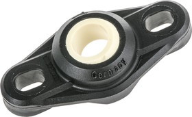 2 Hole Flange Bearing Unit, EFOM-08, 8mm ID