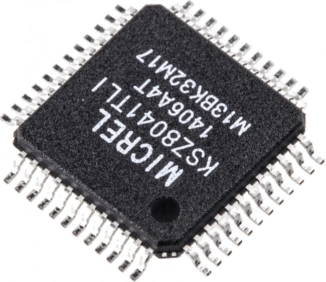 KSZ8041TLI, PHY 1-CH 10Mbps/100Mbps 3.3V Automotive 48-Pin TQFP Tray