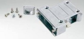 165X14419X, D-Sub Backshells DSUB MET HD 9-50POS MLTI ENTRY W/JK SCR