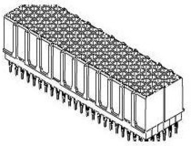 73780-2267, Board to Board & Mezzanine Connectors HDM DC Stkg Mod PF 4 PF 4.0 72 Ckt 17 Ht 73780-2267, Board to Board & Mezzanine Connectors HDM DC Stkg Mod PF 4 PF 4.0 72 Ckt 17 Ht