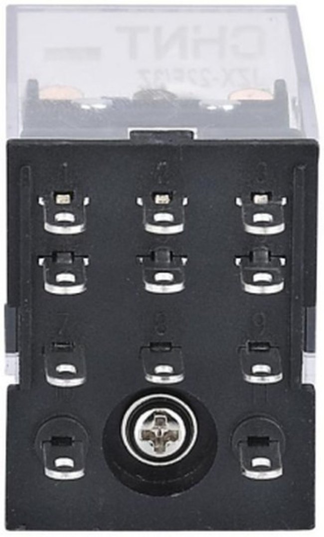 CHINT Промежуточное реле JZX-22F(D) 4 конт. с инд. LED 3А 12В DC