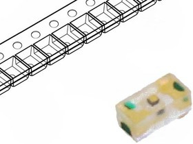 OSG80402C1E, LED; SMD; 0402; yellow green; 20?40mcd; 1x0.5x0.4mm; 120°; 1.8?2.6V OSG80402C1E, LED; SMD; 0402; yellow green; 20?40mcd; 1x0.5x0.4mm; 120°; 1.8?2.6V