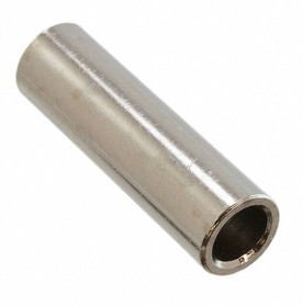 2033, Standoffs &amp; Spacers .875 Rd Clr hle spcr .250 OD #8 Brass