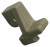09020009919, DIN 41612 Connectors LEFT FIXING BRACKET FOR SHELL HOUSING C