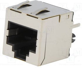 RJJS88143E7V058, Гнездо, RJ45, PIN: 8, Кат: 6a, экранированный, Конф: 8p8c