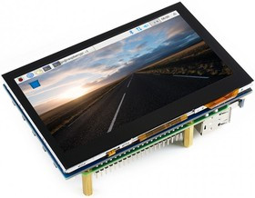 4.3inch HDMI LCD (B), IPS дисплей 800×480px с емкостной сенсорной панелью для мини-PC 4.3inch HDMI LCD (B), IPS дисплей 800×480px с емкостной сенсорной панелью для мини-PC