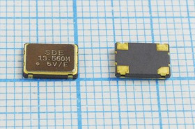 Кварцевый генератор 13560, SMD07050C4, 5В, SOC7, T/CM Кварцевый генератор 13560, SMD07050C4, 5В, SOC7, T/CM