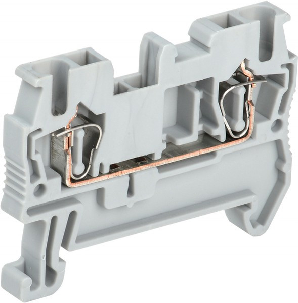 Клемма пружинная КПИ 2в-2,5 31А серый IEK