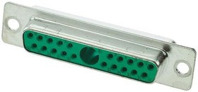 09693017211, D-Sub Mixed Contact Connectors DSUB FEM STR 21W1 SLDRCUP