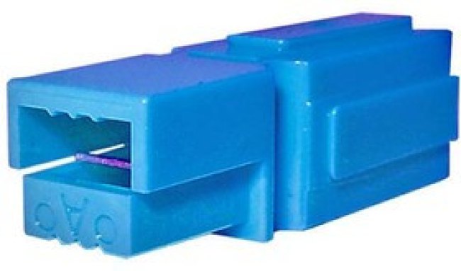 1327G8FP, Heavy Duty Power Connectors PP15/45 FINGERPROOF HOUSING ONLY, BLUE