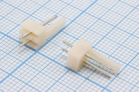 Вилка на плату 2.54мм открытая, WF-2; Q-2190 S штек пит WF\1x 2\P2,54\плат\\WF-02\