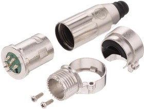 R6MZ, XLR Connectors Cable Mt XLR Rt Angle, Silver Pin R6MZ, XLR Connectors Cable Mt XLR Rt Angle, Silver Pin