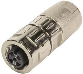 21038212505, SENSOR CONNECTOR, M12, RCPT, 5POS, CABLE