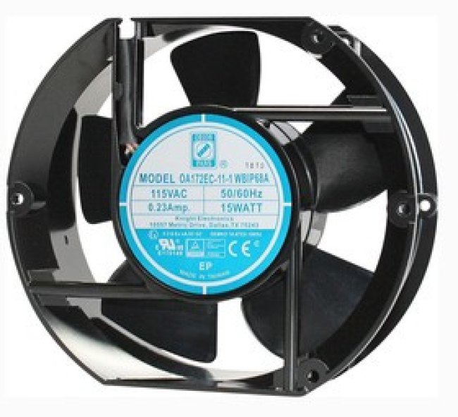 OA172EC-11-1WBIP68A, AXIAL FAN, BALL, 172MM, 220CFM, WIRELEAD