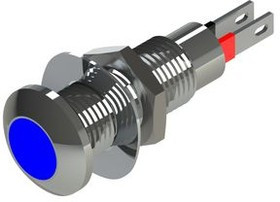 524-930-23, LED Indicator Blue 8.1mm 28V 15mA