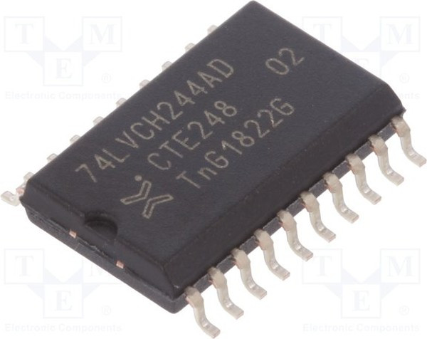 74LVCH244AD,112, IC: digital; buffer,non-inverting,line driver; Ch: 8; CMOS,TTL 74LVCH244AD,112, IC: digital; buffer,non-inverting,line driver; Ch: 8; CMOS,TTL