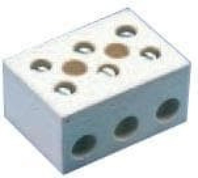 CB4/3H, Fixed Terminal Blocks Cera Euroblock 3 pl Center in