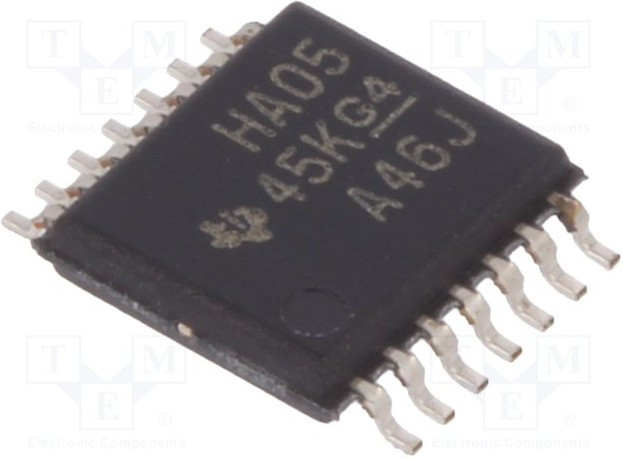 SN74AHC05PW, IC: digital; NOT; Ch: 6; SMD; TSSOP14; 2?5.5VDC; -40?85°C; tube; AHC