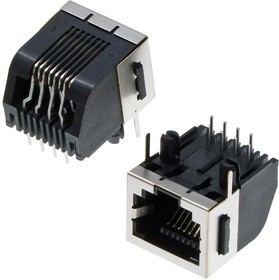 TJ2-8P8C STP, Разъём RJ , под пайку