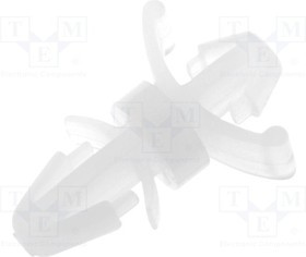 FIX-LCD-4, Дистанц PCB, полиамид, Дл: 4мм, защелка / защелка, UL94V-2