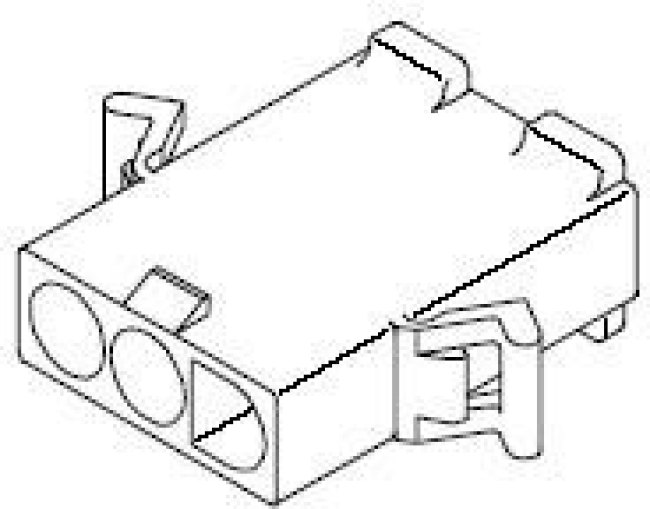 0019092048, Conn Housing PL 4 POS 6.7mm Crimp ST Panel Mount Natural Bag 0019092048, Conn Housing PL 4 POS 6.7mm Crimp ST Panel Mount Natural Bag