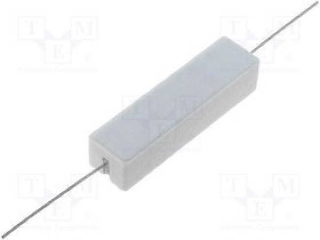 AX15W-18R, Резистор: проволочный, керамический, THT, 18Ом, 15Вт, ±5%