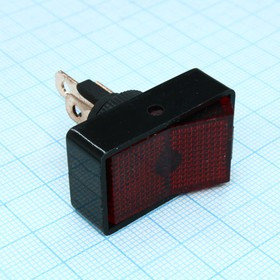 ASW-11D/R, Переключатель с подсветкой ON-OFF (20A 12В)