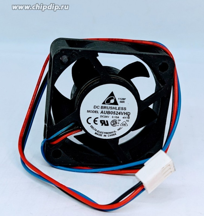 Вентилятор Delta Electronics AUB0524VHD -6Y78 DC 24V 0.15A 3pin 50x20